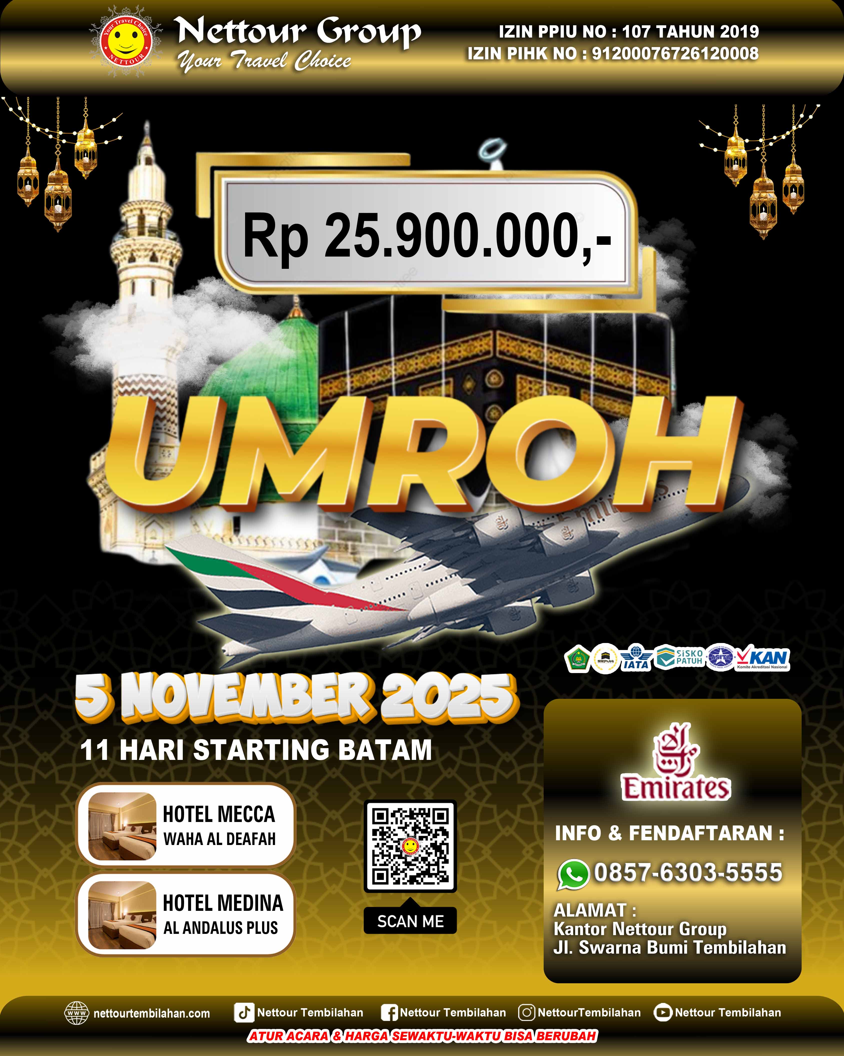 PAKET UMROH NOV 2025