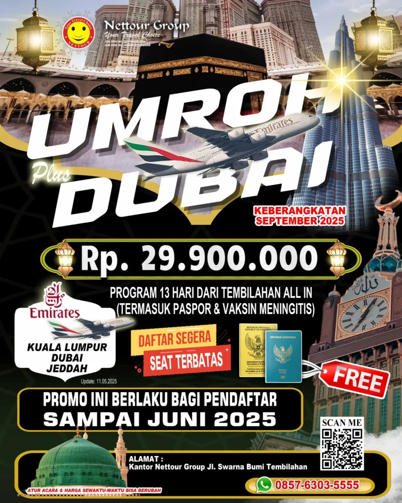 Paket Umroh Dubai Tembilahan